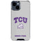 Texas Christian University Horned Frogs Logo Print iPhone 15 Clear Case